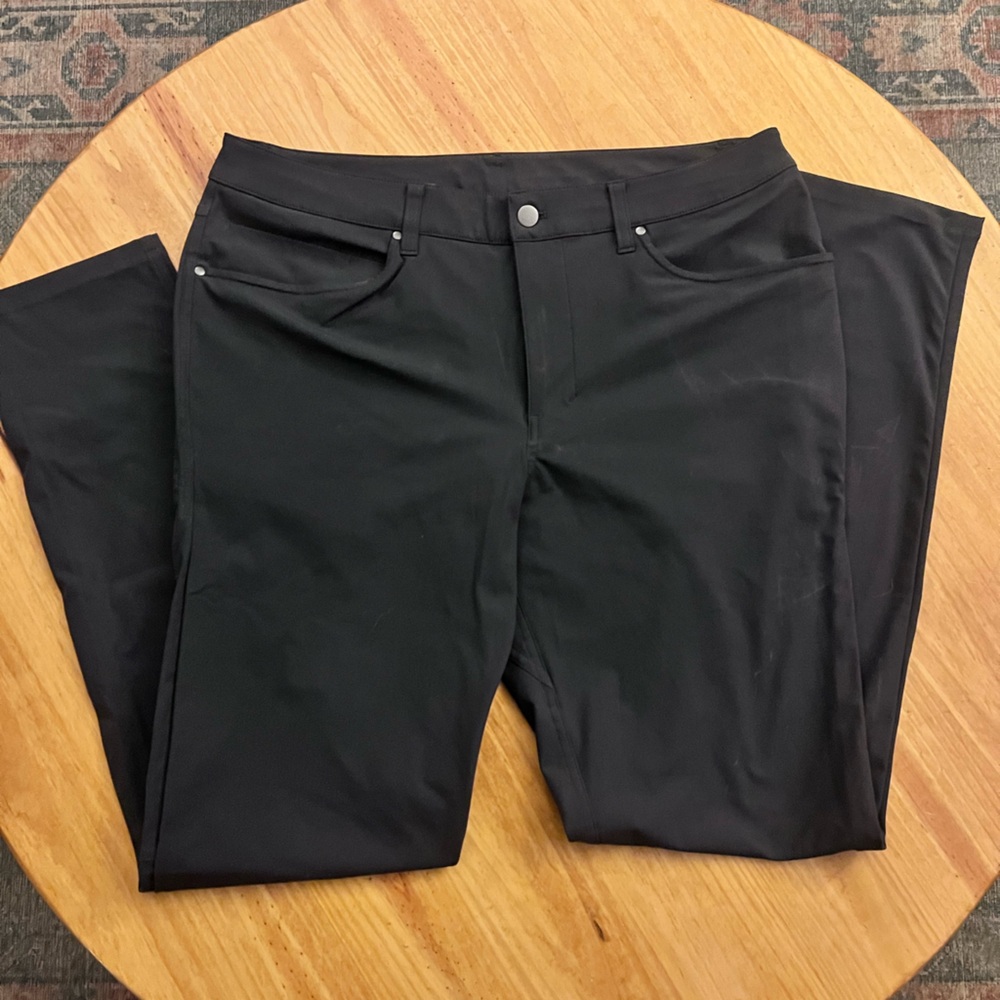 Lululemon ABC slim pants- Obsidian